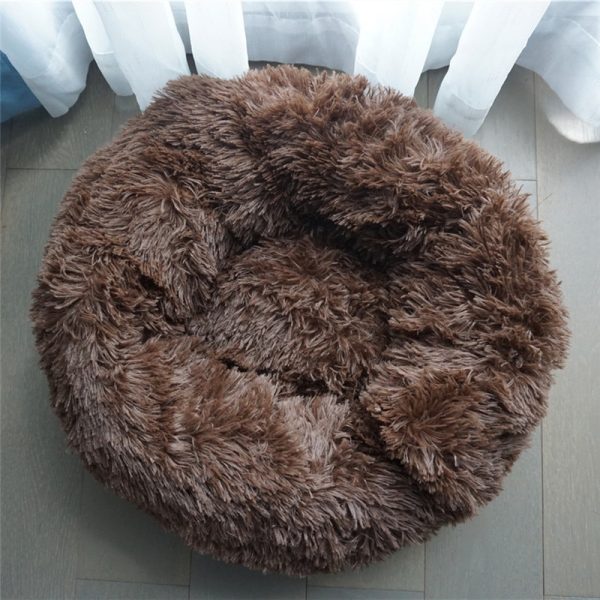 Dog Bed Super Soft Washable Long Plush Pet Kennel Deep Sleep Dog House Velvet Mats Sofa For Dog Basket Pet Cat Bed Drop shipping