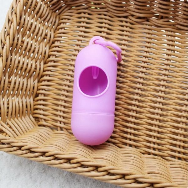 1 Pcs Practical Pet Dog Poop Bag Dispenser Waste Garbage Holder Dispensers Poop Bags Set Dogs Trash Pets Clean Accessories