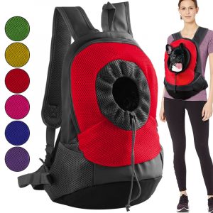 2020 New Pet Carrier Dog Bag Backpack Bleathable Mesh Puppy Shoulder Bag Cat Chest bag