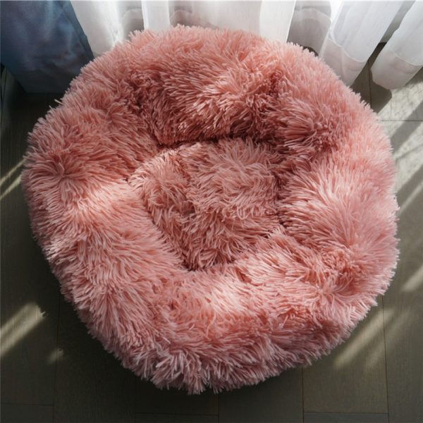 Dog Bed Super Soft Washable Long Plush Pet Kennel Deep Sleep Dog House Velvet Mats Sofa For Dog Basket Pet Cat Bed Drop shipping