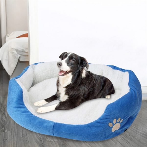 Super Soft Dog Bed Washable long plush Dog Kennel Deep Sleep Dog House Velvet Mats Sofa For Dog Chihuahua Dog Basket Pet Bed