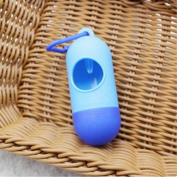 1 Pcs Practical Pet Dog Poop Bag Dispenser Waste Garbage Holder Dispensers Poop Bags Set Dogs Trash Pets Clean Accessories