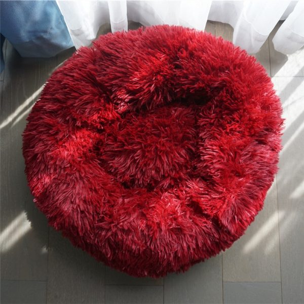 Dog Bed Super Soft Washable Long Plush Pet Kennel Deep Sleep Dog House Velvet Mats Sofa For Dog Basket Pet Cat Bed Drop shipping