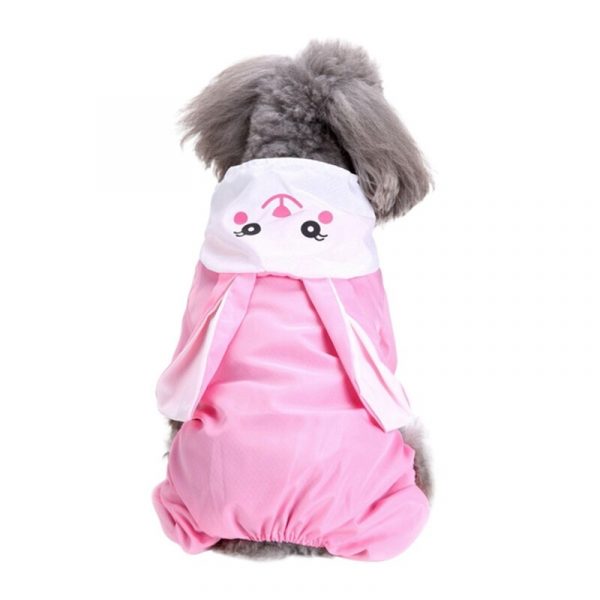 Summer Dog Rain Coats Waterproof Clothes Jacket Dog Jumpsuit Cute Pets Raincoat for Dog Small Large Raincoat Clothing Puppy Coat