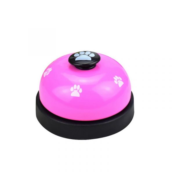 New Interactive Pet Dog Training Bell Squeak Toys Pet Call Bell Toy For Dog Cat Kitten Dog Puppy Food Feed Reminder Tool