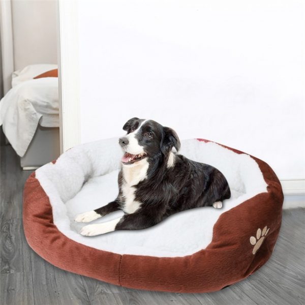 Super Soft Dog Bed Washable long plush Dog Kennel Deep Sleep Dog House Velvet Mats Sofa For Dog Chihuahua Dog Basket Pet Bed