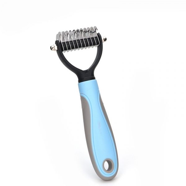 Pet Shedding Hair Removal Comb Cat Dog Grooming Brush Tools Hair Finishing Trim Brusher Hair Cleaner For Dogs Cats Pet Supplies