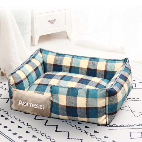 Pet Dog Bed Warm Pet bed Removable Soft Pet Bed For Dogs Washable House Sofa Mats Sleeping Beds Cat Puppy Kennel