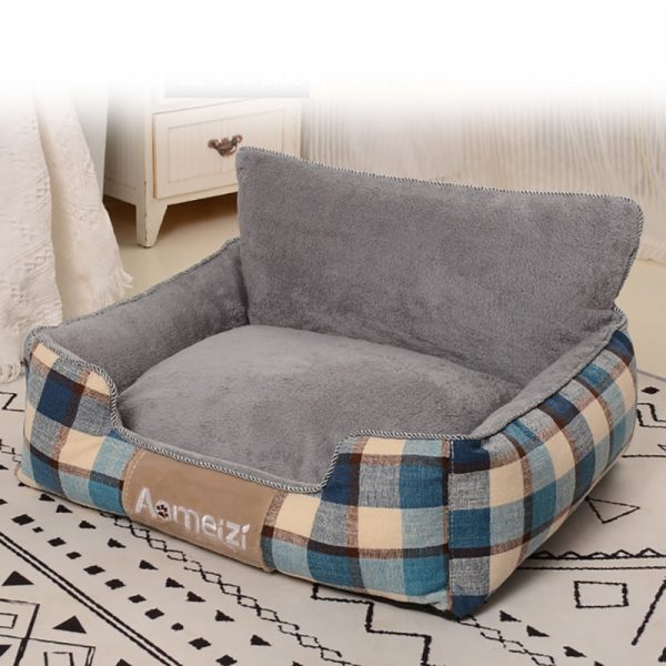 Pet Dog Bed Warm Pet bed Removable Soft Pet Bed For Dogs Washable House Sofa Mats Sleeping Beds Cat Puppy Kennel