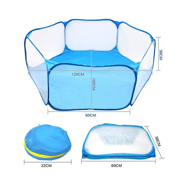 Pet Bed Small Animals Breathable Folding Fence Portable Small Pet Tent Playpen For Hamster Cat Guinea Pig