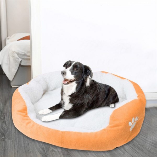 Super Soft Dog Bed Washable long plush Dog Kennel Deep Sleep Dog House Velvet Mats Sofa For Dog Chihuahua Dog Basket Pet Bed