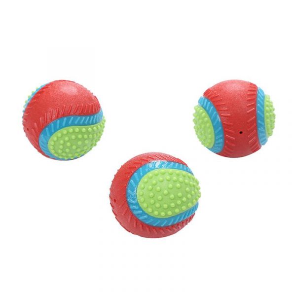 New 1pc Magic Mini Pet Dog Toys Toy Funny Interactive Ball Dog Chew Toy For Dog Tooth Clean Ball Of Food Extra-tough Rubber Ball