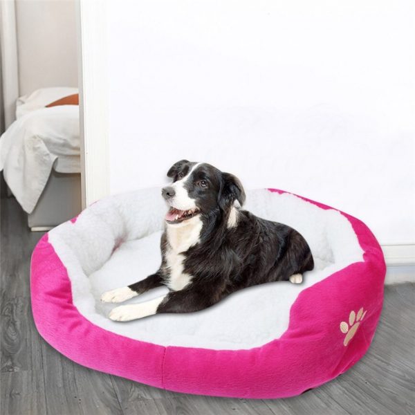 Super Soft Dog Bed Washable long plush Dog Kennel Deep Sleep Dog House Velvet Mats Sofa For Dog Chihuahua Dog Basket Pet Bed