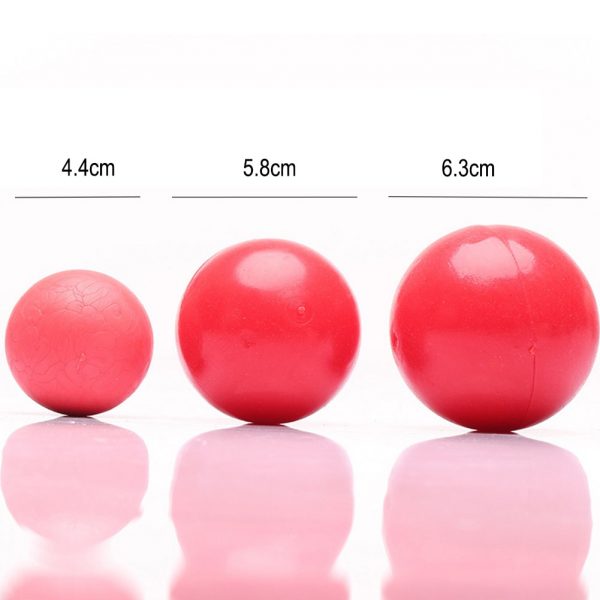 Super Toughness Pet Molar Bite Resistant Training Chew Toy Non-toxic Solid Natural Rubber Bouncing Ball For Dog Cat