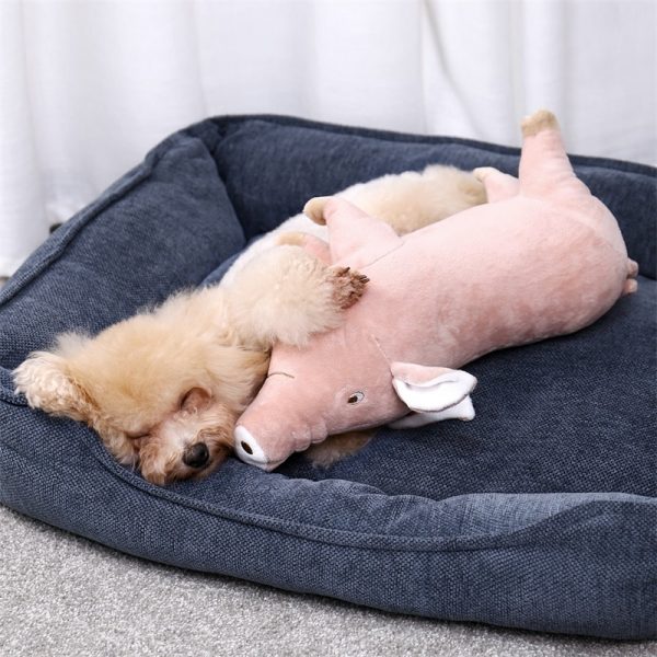 Super Soft Plush Dog Toys Durable Pet Puppies Chew Toys Cute Funny Dog Sleeping Toys