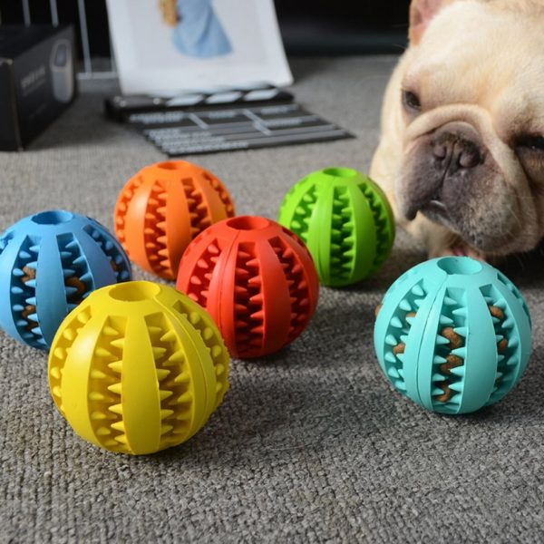 Pet Chewing Toys Aggressive Chewers Pet Molar Bite Toys Multifunction Interactive Pet Ball Toys Ball for Dog