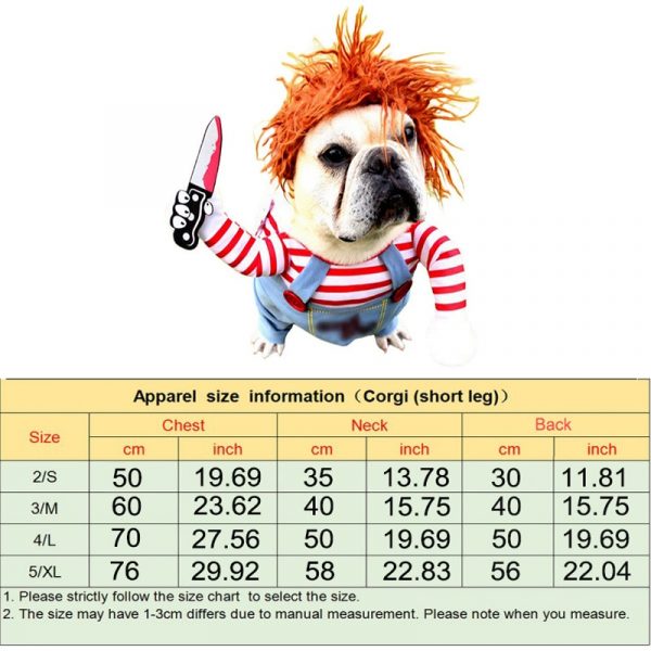 Pet Dog Funny Clothes Dogs Cosplay Costume Halloween Christmas Comical Outfits With Wig Set Pet Cat Dog Festival Party Clothing