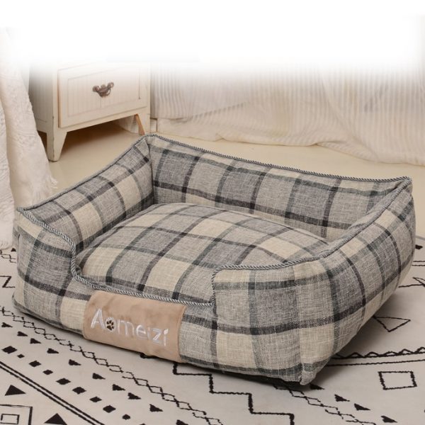 Pet Dog Bed Warm Pet bed Removable Soft Pet Bed For Dogs Washable House Sofa Mats Sleeping Beds Cat Puppy Kennel