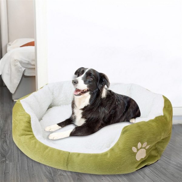 Super Soft Dog Bed Washable long plush Dog Kennel Deep Sleep Dog House Velvet Mats Sofa For Dog Chihuahua Dog Basket Pet Bed