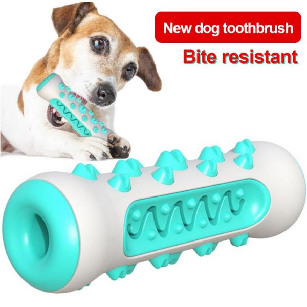 Dog Teeth Grinding Stick Gnawing Teeth Clean Bone Dog Tooth Brush Chewing Gum Pet Toy Dog Bite Resistant Molar Training Grinding