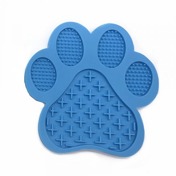 Mat For Dogs Cats Slow Food Bowls New Pet Dog Feeding Food Bowl Silicone Dog Feeding Lick Pad Dog Slow Feeder Treat