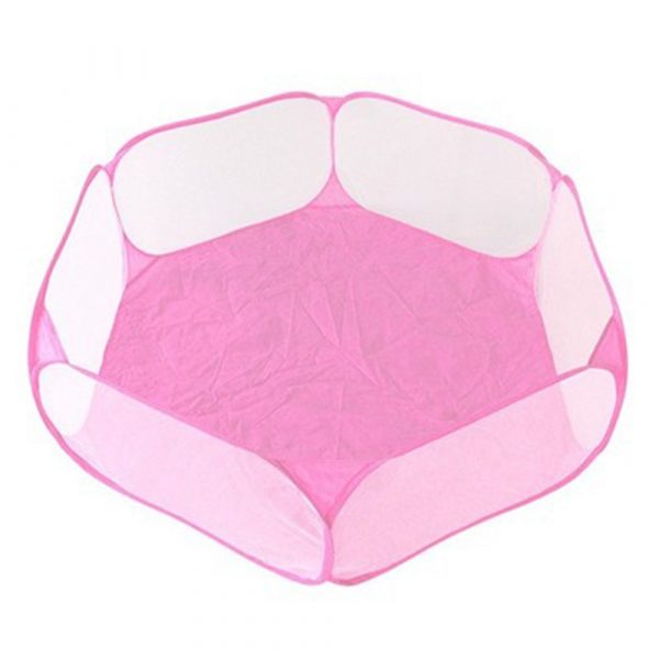 Pet Bed Small Animals Breathable Folding Fence Portable Small Pet Tent Playpen For Hamster Cat Guinea Pig