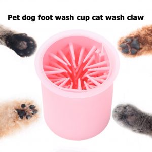 Pets Paw Cleaner Cup Portable Dog Cat Foot Washer Soft Silicone Pet Foot Wash Tool Puppy Kitten Dirty Paw Quickly Cleaning Cups