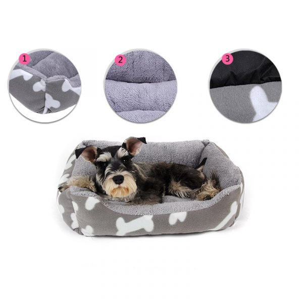 Dog Bed Mat House Pad Warm Winter Pet House Nest Dog Bed With Kennel For Small Medium Dogs Nest Petshop cama perro