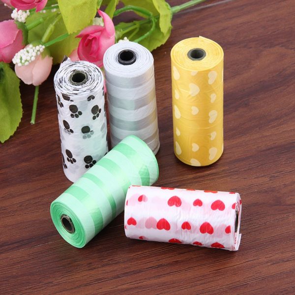 10roll 150pcs Degradable Pet Waste Poop Bags Dog Cat Clean Up Refill Garbage Bag Bags Outdoor Home Clean Refill Garbage Bag