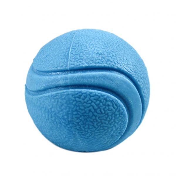 6/7Cm Pet Dog Training Toy Ball Indestructible Solid Rubber Ball Chew Play Bite Toy With Carrier Rope Bite Sales Y1