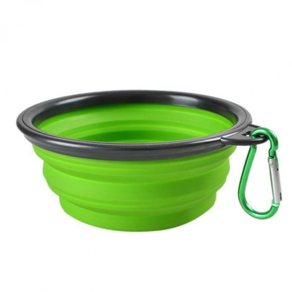 Dog Travel Bowl Portable Foldable Collapsible Pet Cat Dog Food Water Feeding Travel Outdoor Bowl Oct#2