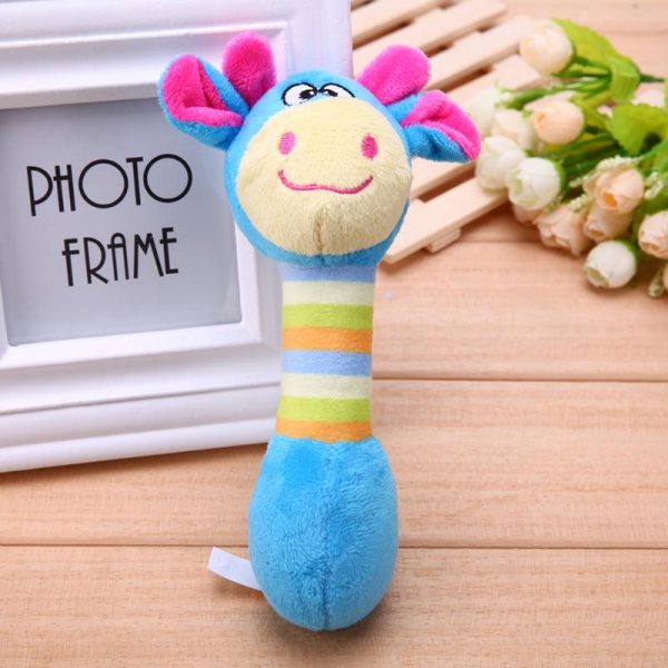 Cute Pet Dog Toys Chew Squeaker Animals Pet Toys Plush Puppy Honking Squirrel For Dogs Cat Chew Squeak Toy Dog Goods