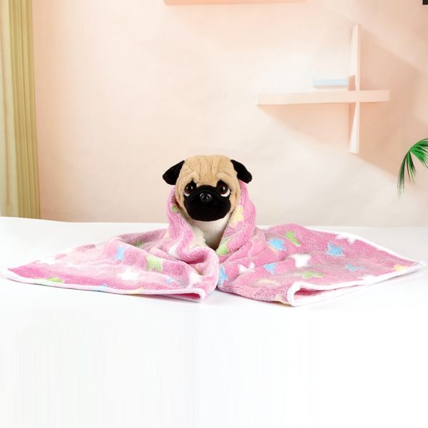 2019 New Pet Dog Cat Bed Soft Breathable Sleep Mat Star Printed Blanket Pet Dog Sleeping Bed Cover For Smll Medium Large Pets