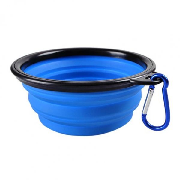 Dog Travel Bowl Portable Foldable Collapsible Pet Cat Dog Food Water Feeding Travel Outdoor Bowl Oct#2