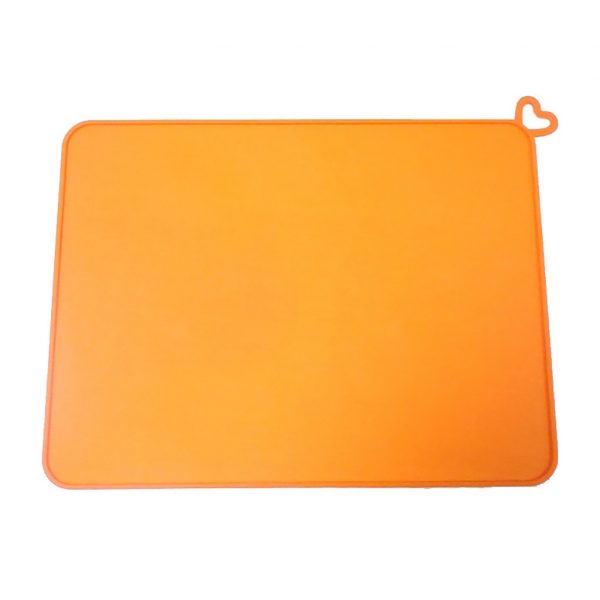 Silicone Pet Feeding Mat Non Slip Pet Food Placemat For Dog Cat Waterproof Non-slip Table Mat Cover Antiskid Heat-insulated