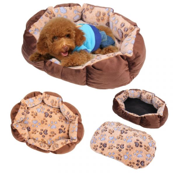 Pet Dog Bed for Animals Puppy Cat Gray Mats House Nest Mat Pad Cozy Soft Warm Fleece ,dog cat mat,pet bed,camas para mascotas