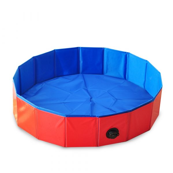 Dog Pool Foldable Dog Swimming Pool Pet Bath Swimming Tub Bathtub Pet Swimming Pool Collapsible Bathing Pool for Dogs Cats Kids