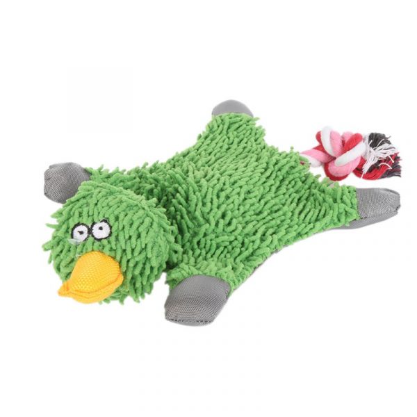 Lovely Pet Supply Cute Papa Duck Plush Dog Toy With Rope Dog Toys New