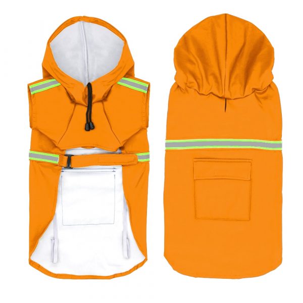 Raincoat Clothes For Dogs Waterproof Raincoat Dog Coat Jacket Reflective For Small Medium Large Dogs Labrador S-5XL 5 Colors