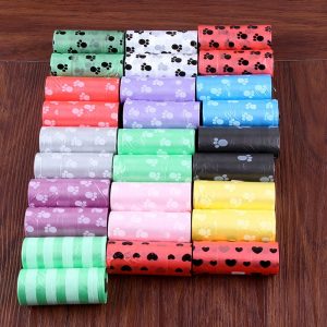 10roll 150pcs Degradable Pet Waste Poop Bags Dog Cat Clean Up Refill Garbage Bag Bags Outdoor Home Clean Refill Garbage Bag