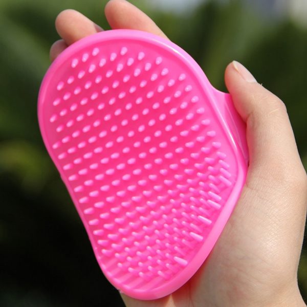 Pet Dog Cat Bath Brush Comb Rubber Glove Hair Fur Grooming Massaging Massage Kitchen Cleaning Gloves pets Silicone Washing Glove