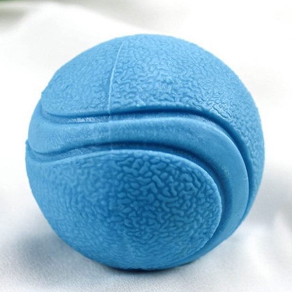 6/7Cm Pet Dog Training Toy Ball Indestructible Solid Rubber Ball Chew Play Bite Toy With Carrier Rope Bite Sales Y1