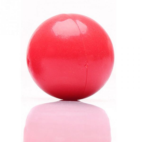 Super Toughness Pet Molar Bite Resistant Training Chew Toy Non-toxic Solid Natural Rubber Bouncing Ball For Dog Cat