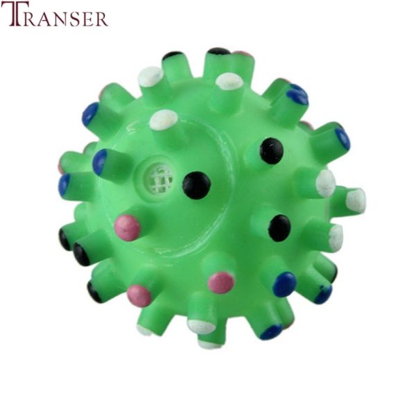 Transer 6.5cm Durable Squeaky Pet Dog Ball Toys Pet Products Dog Supplies Pets Dogs Toys Balls Squeaky Toy Quack 81220