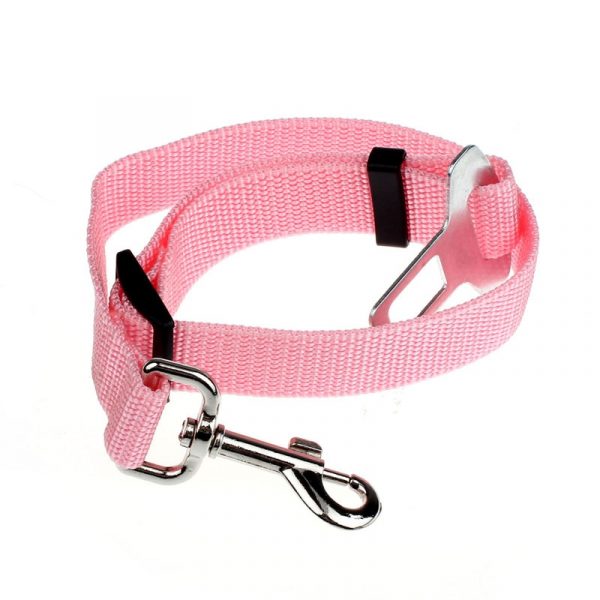 2.4cm Home Car Pet Cat Dog Cinturon De Seguridad Para Safety Care Pets Vehicle Car Seatbelt Harness Lead Clip ошейник для собак