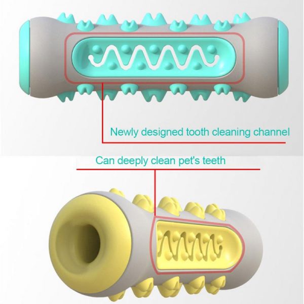 Dog Teeth Grinding Stick Gnawing Teeth Clean Bone Dog Tooth Brush Chewing Gum Pet Toy Dog Bite Resistant Molar Training Grinding