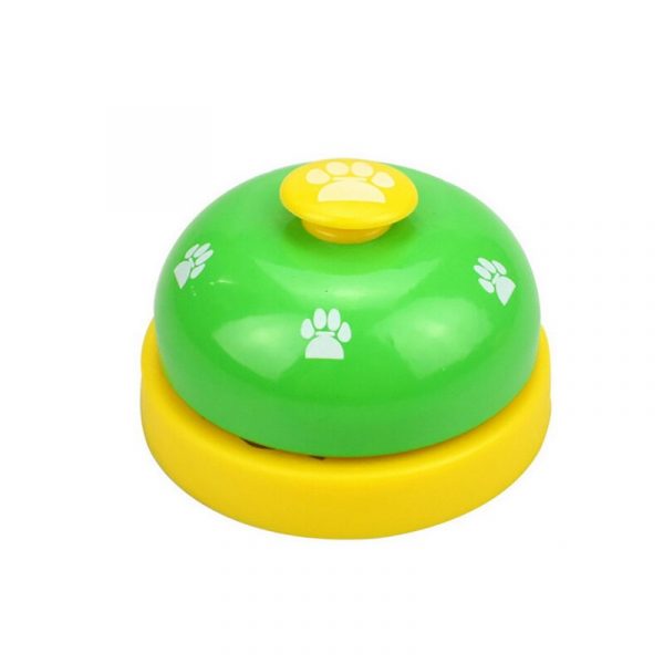 New Interactive Pet Dog Training Bell Squeak Toys Pet Call Bell Toy For Dog Cat Kitten Dog Puppy Food Feed Reminder Tool