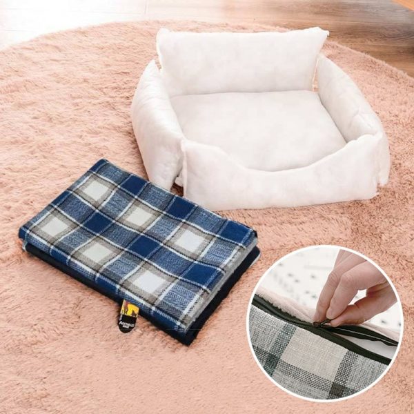 Pet Dog Bed Warm Pet bed Removable Soft Pet Bed For Dogs Washable House Sofa Mats Sleeping Beds Cat Puppy Kennel