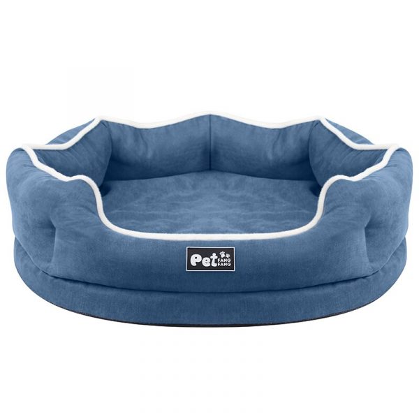 Dog bed Winter Memory-Foam Waterproof Dog House For Puppy large Removable Cover Pet Bed Soft Warm Dogs Lounge Sofa kennel