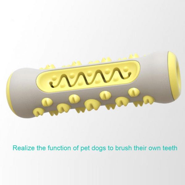 Dog Teeth Grinding Stick Gnawing Teeth Clean Bone Dog Tooth Brush Chewing Gum Pet Toy Dog Bite Resistant Molar Training Grinding